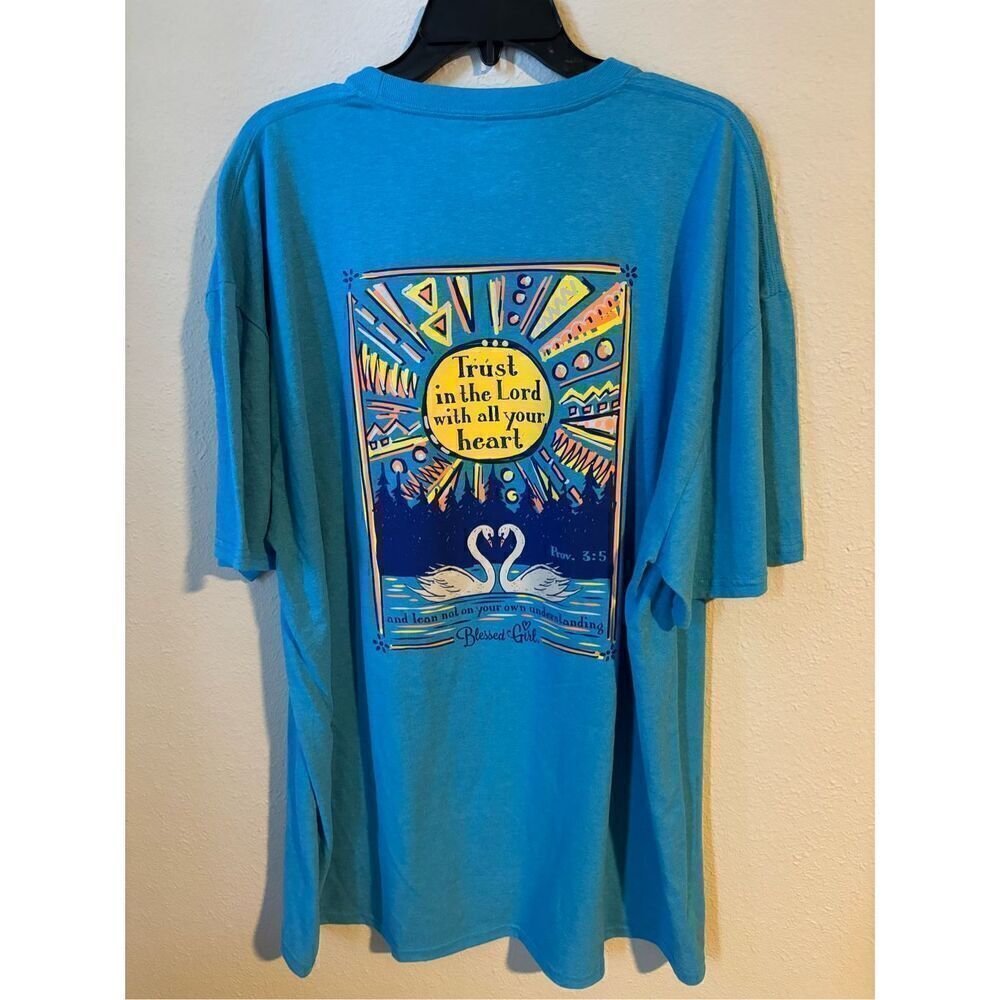 Blessed Girl Plus Size Tee 2X - Picture 4 of 5